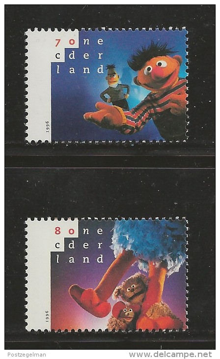 NEDERLAND, 1996, MNH Stamps, Sesam Street Nr(s). MI 1588-1589, #5776 - Unused Stamps