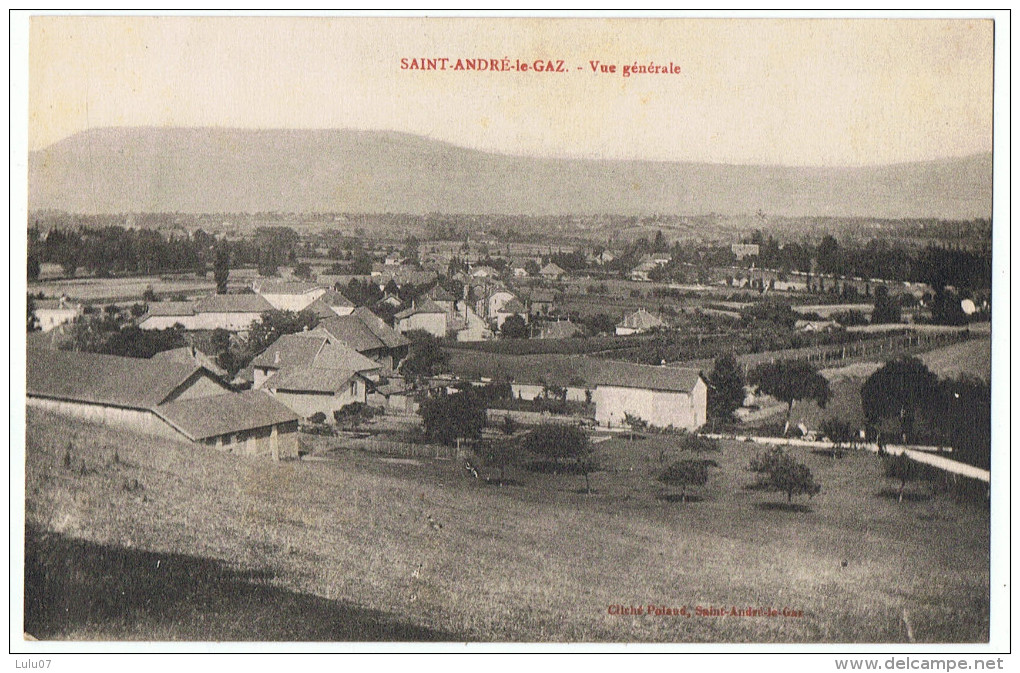 St André_le_gaz      Cliché Polaud - Saint-André-le-Gaz