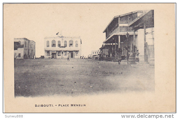 Djibouti - Place Menelik (animée, Précurseur) - Djibouti