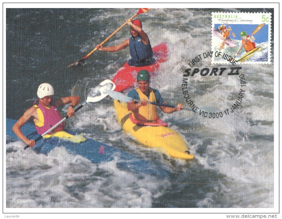 (999) Australia - Maxi-card - Maximum Card - Canoe Kayak - Rudersport
