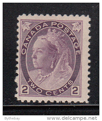 Canada MNH Scott #76 2c Victoria Numeral Issue - Unused Stamps