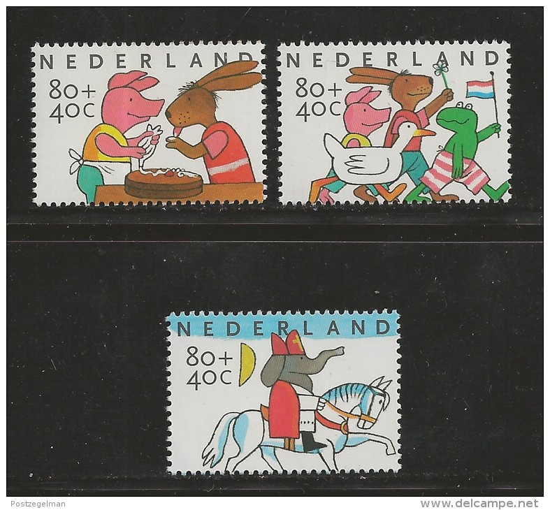 NEDERLAND, 1998, MNH Stamps, Child Welfare,  Nr(s). MI 1680-1682, #5823 - Unused Stamps