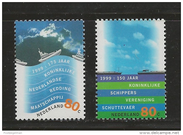 NEDERLAND, 1999, MNH Stamp(s), Tourism, Water Country,  Nr(s). MI 1717-1718, #5833 - Neufs