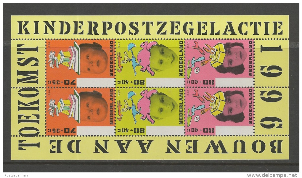 NEDERLAND, 1996, MNH Stamp(s) Block, Child Welfare Nr(s). Bl 50, #5846 - Unused Stamps