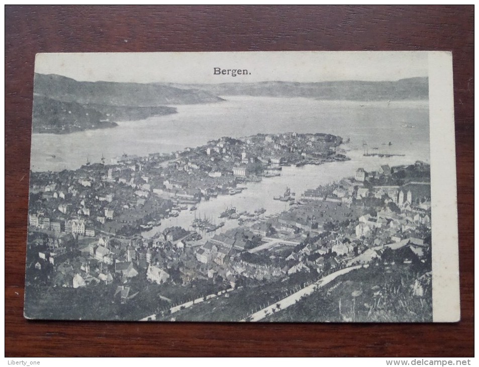 BERGEN - Anno 19?? ( Zie/voir Foto Voor Details ) !! - Norvège