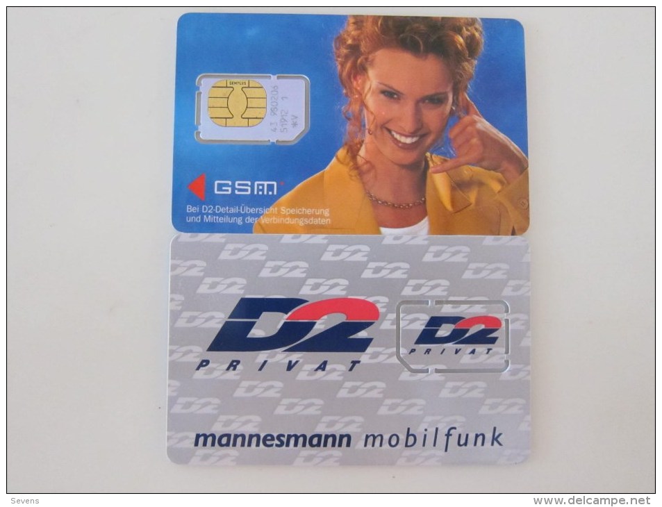 D2 GSM SIM Cards, With Fixed Chip - GSM, Voorafbetaald & Herlaadbare Kaarten