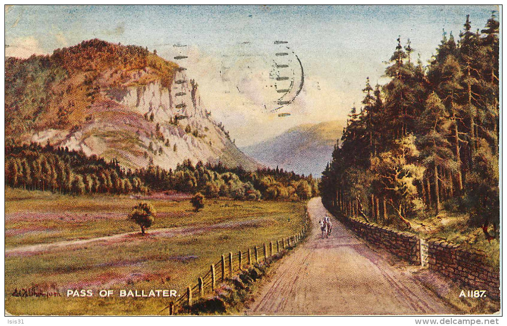 Royaume-Uni - Ecosse - Aberdeenshire - Pass Of Ballater - F.H. Thompson - état - Aberdeenshire