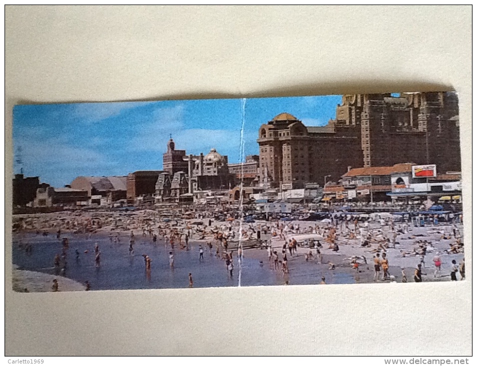 ATLANTIC CITY RETTANGOLARE CM.21X8,5 VIAGGIATA S - Atlantic City