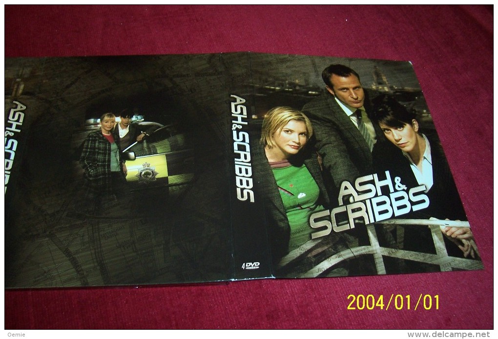 ASH & SCRIBBS °°°° SERIE POLICIERE INTEGRALE SAISON 1 ET 2  /  12 EPISODES   /  4 DVD - Crime