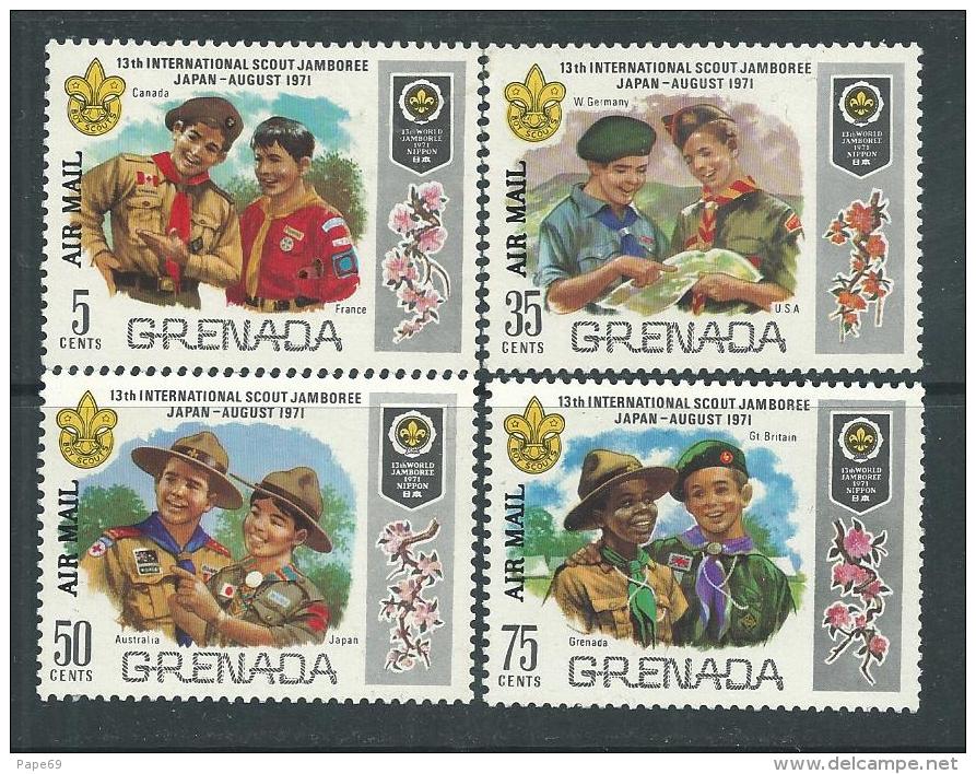 Grenade PA N° 22 / 25 XX  La Série Des 4 Valeurs Surchargés "AIR MAIL" Sans Charnière TB - Grenada (...-1974)