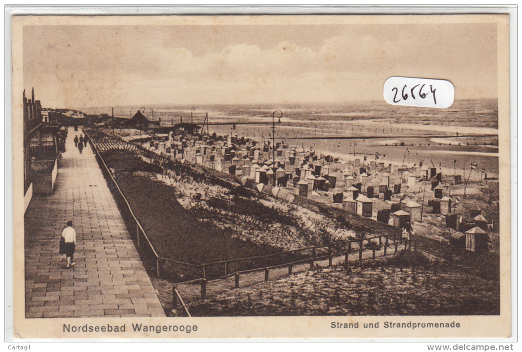CPA  - 26564-Allemagne - Wangerooge - Strand Promenade-Envoi Gratuit - Wangerooge