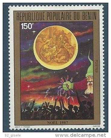 Benin YT 657 " Noël " 1987 Neuf** - Bénin – Dahomey (1960-...)