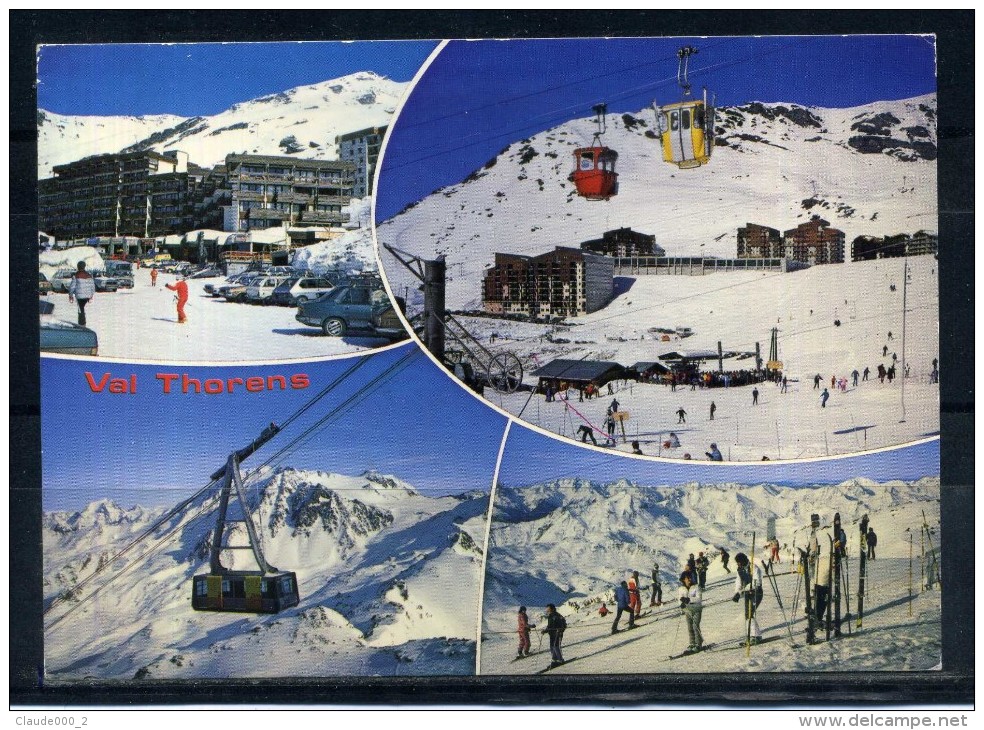 VAL THORENS .Multivues . Voir Recto - Verso    (S526) - Val Thorens