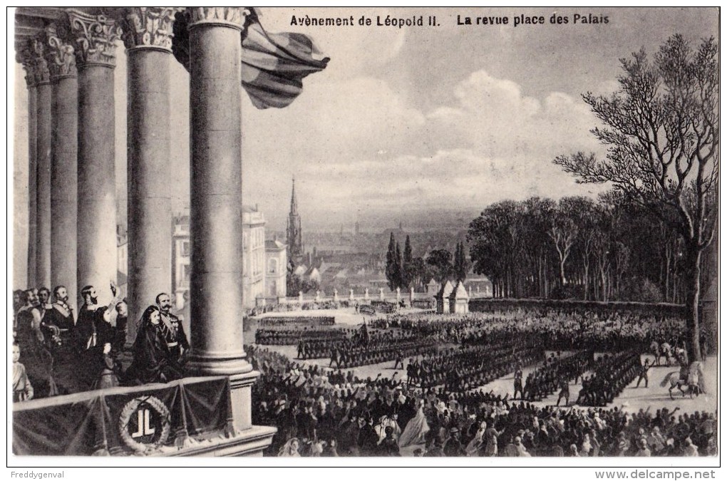 AVENEMENT DE LEOPOLD II - Inaugurations
