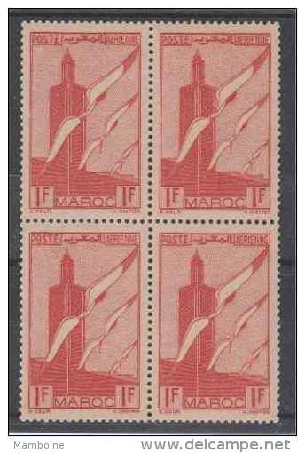 MAROC  1939 Aérien   N°44 X4 Ex Neuf X X - Poste Aérienne