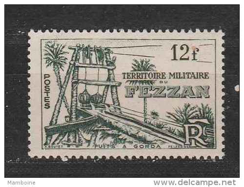 Fezzan  1946  N° 49  Neuf X (trace De Charniere) - Unused Stamps