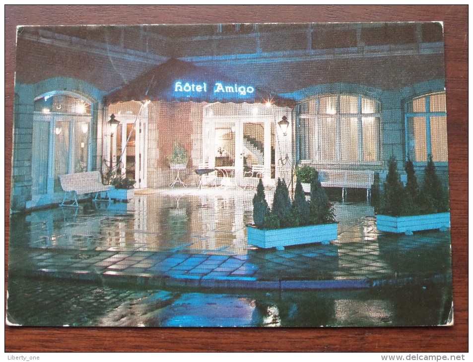 Hotel AMIGO - Anno 19?? ( Zie/voir Foto Voor Details ) !! - Cafés, Hôtels, Restaurants