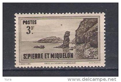 St.Pierre & Miquelon  Y/T Nr  185*  (a6p5) - Ungebraucht