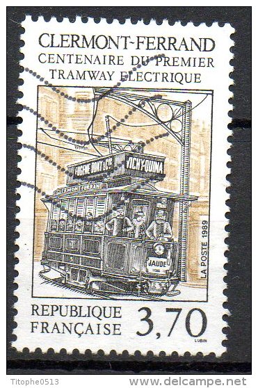 FRANCE. N°2608 Oblitéré De 1989. Tramway. - Tram