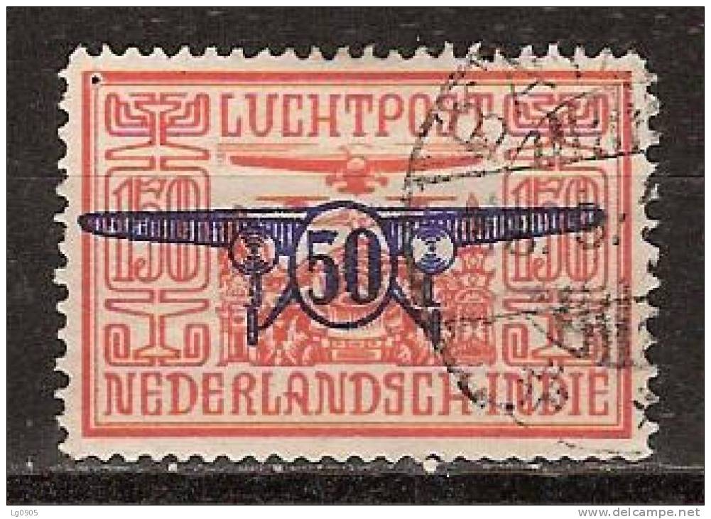 Nederlands Indie Dutch Indies Luchtpost 17 Used;; Vliegtuig, Flugzeuge, Avion, Avion, Aeroplane - Vliegtuigen