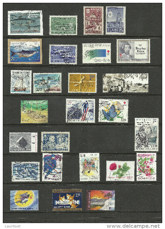 FINNLAND FINLAND Suomi Small Stamp Lot Mint & Used - Sammlungen