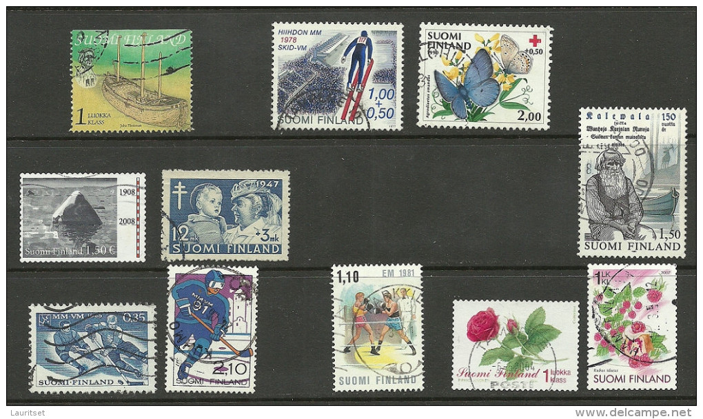 FINNLAND FINLAND Suomi Small Stamp Lot Mint & Used - Collections