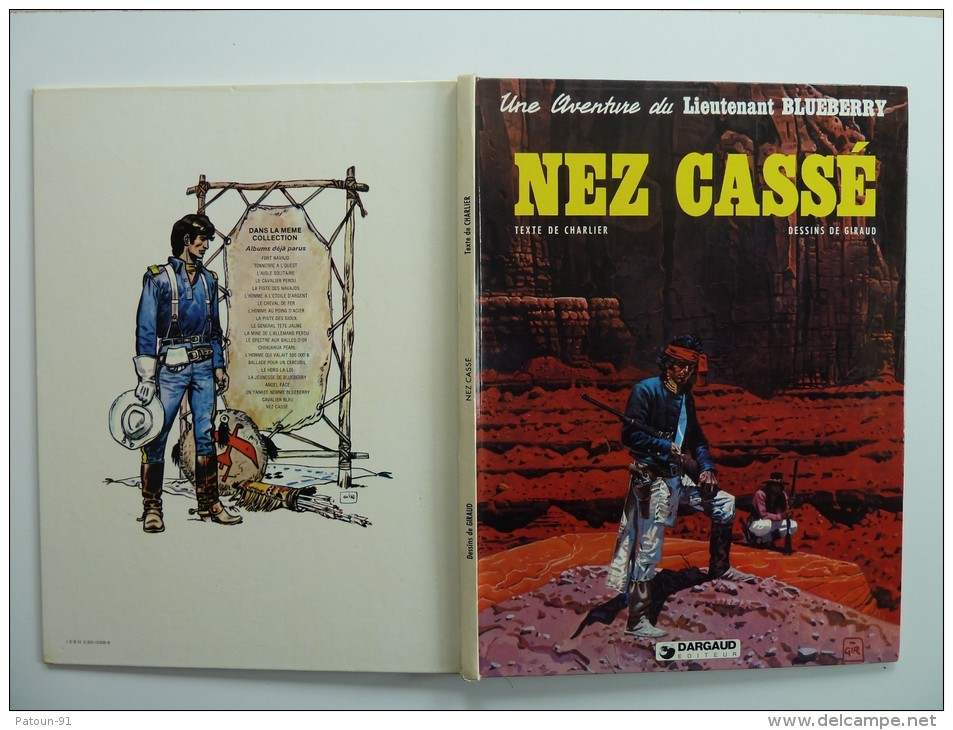 Blueberry, Nez Cassé En EO 1980  En BE+ - Blueberry