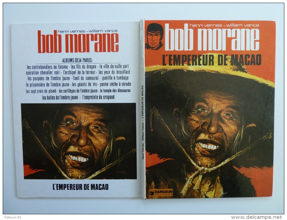 Bob Morane,L'empereur De Macao, En  EO  1980  Edition Dargaud,en TBE - Bob Morane