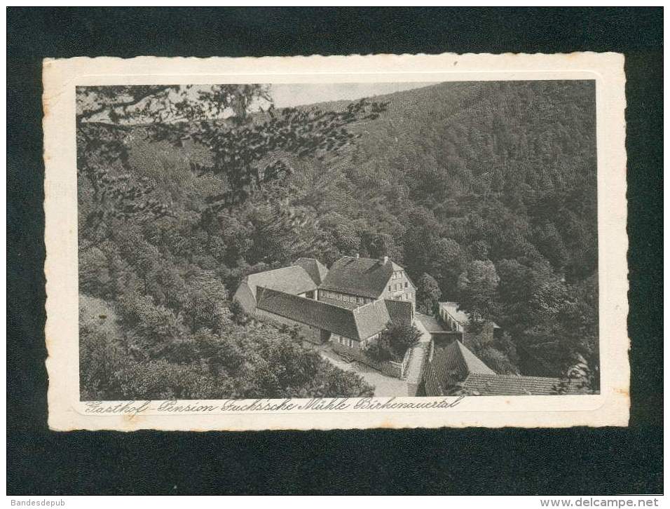 AK - Weinheim A. D. Bergstrasse  - Gasthof Pension Fuchs'sche Mühle Im Birkenauertal - Weinheim