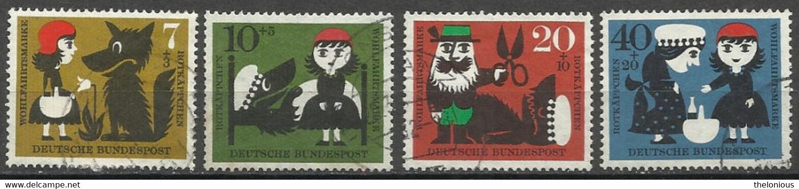 # 1960 Germania Federale - Usato - N. Michel 340, 341, 342, 343 - Sonstige & Ohne Zuordnung