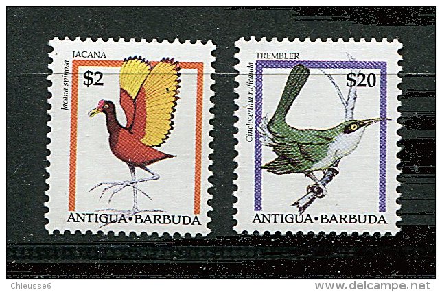 Antigua ** N° 1830/1831 - Série Courante. Oiseaux (II) - Antigua And Barbuda (1981-...)