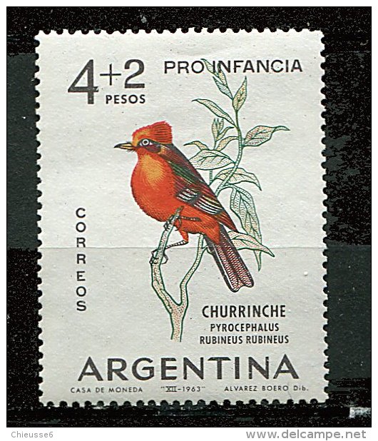 Argentine ** N° 679 - Oiseaux - Ungebraucht