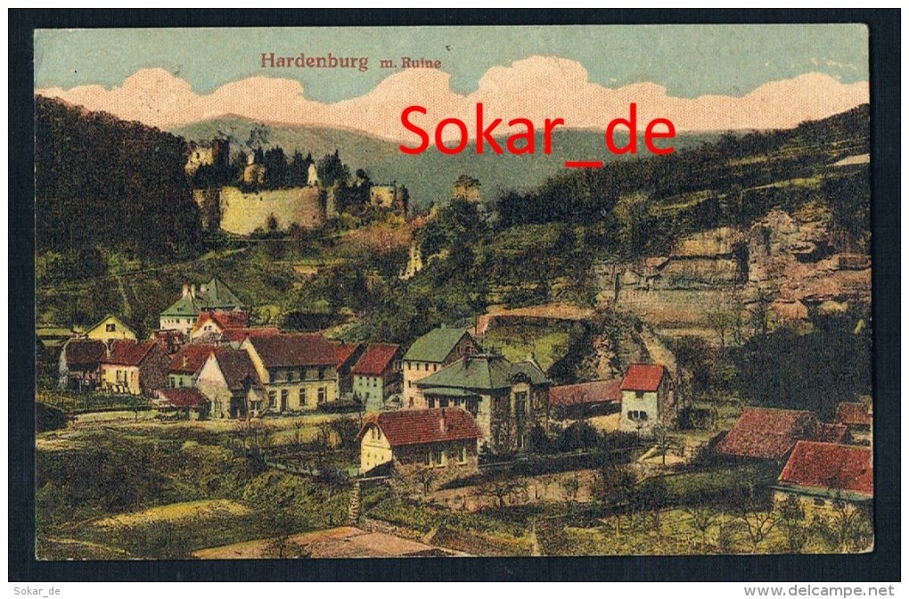 AK Hardenburg / Bad Dürkheim 1920, Burgruine, Rheinland-Pfalz - Bad Duerkheim