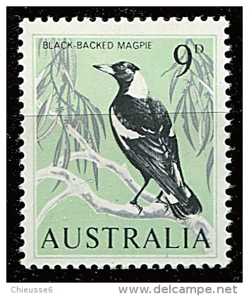 Australie ** N° 292 - Série Courante. Oiseau : Pic Et Eucalyptus - Nuevos
