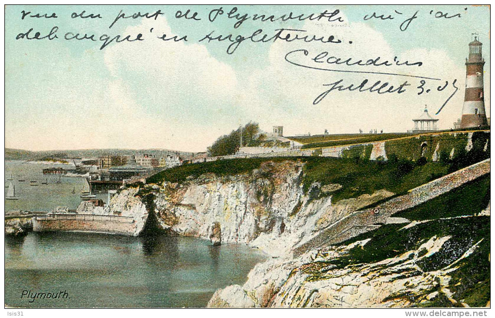 Royaume-Uni - Angleterre - Devon - Plymouth - Phares - Phare - état - Plymouth