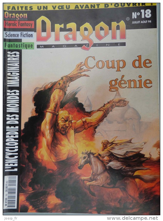 Revue DRAGON Mag. 18 (07/1994) AL-QADIM-AD&D- - Juegos De Representaciones