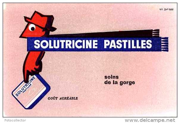 Buvard Solutricine - Produits Pharmaceutiques