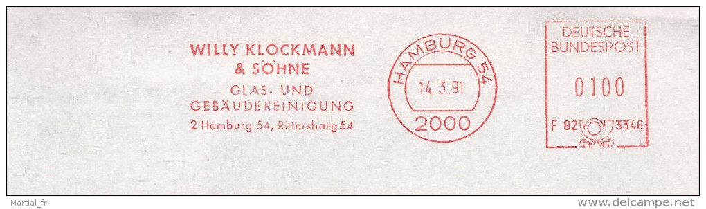 EMA ALLEMAGNE DEUTSCHLAND VERRE GLAS GLASS NETTOYAGE REINIGUNG GEBAUDEREINIGUNG KLOCKMANN RUTERSBARG CARREAU VITRE - Vetri & Vetrate