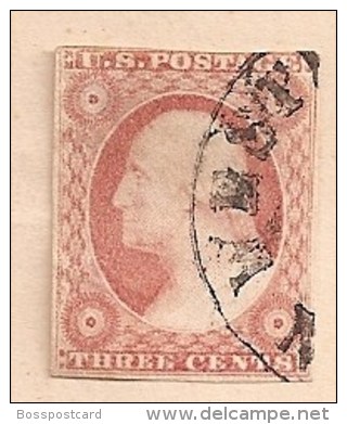 United States - USA - THREE CENTS 1851 - Andere & Zonder Classificatie