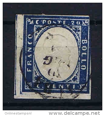 Italy Sardinia: 1855 Sa 15, Mi. 12 Used Obl. - Sardaigne