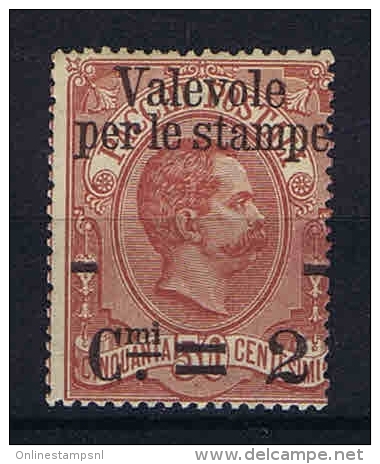 Italy : 1890 Sa 52, Mi. 63 MH/* - Ungebraucht