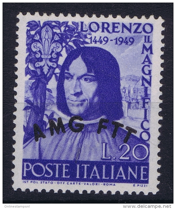 Italy : Triest Zone A Sa 49 , Mi 74 MNH/** - Ongebruikt