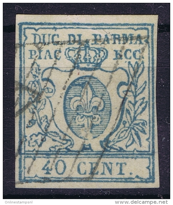 Italy Parma 1857 Sa 11, Mi. 11 - II Used, - Parma