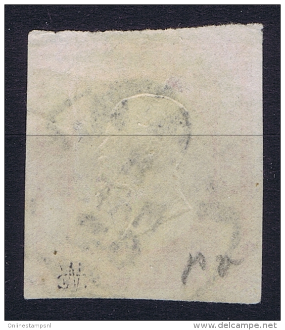 Italy  Napoli  Sa  21 , Mi. 5 Used Obl.  Signed/ Signé/signiert/ Approvato ,thin Spot - Naples