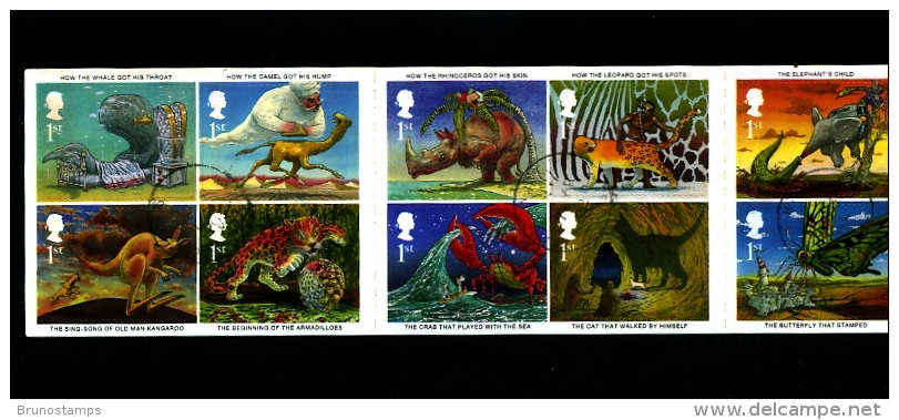 GREAT BRITAIN - 2002  KIPLING  SELF-ADHESIVE  SET   FINE USED - Blokken & Velletjes