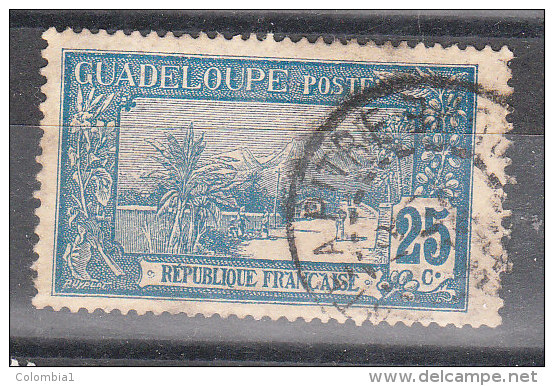 GUADELOUPE YT 62 POINTE A PITRE - Oblitérés