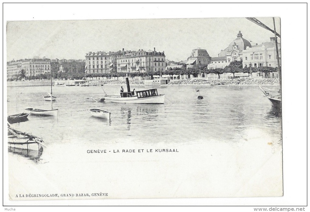 Genève, La Rade Et Le Kursaal - Genève