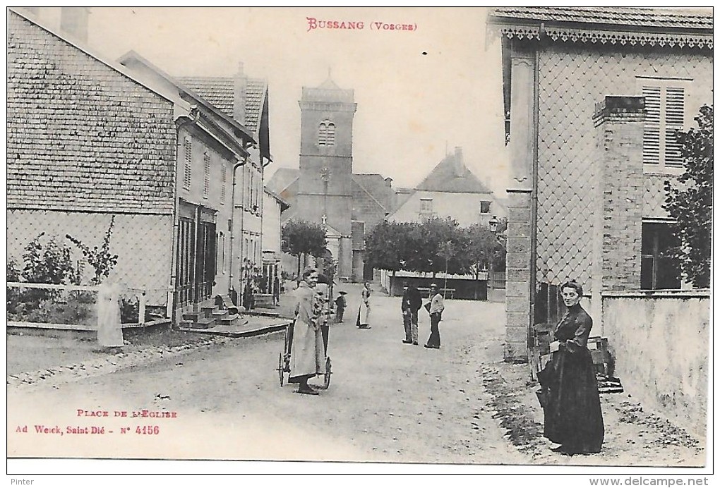 BUSSANG - Place De L'Eglise - Bussang