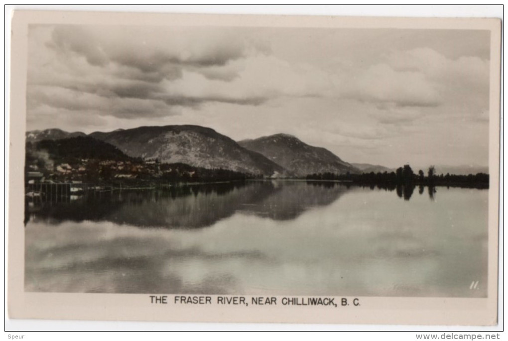 Fraser River Near Chilliwack, B.C. Older Real Photo. - Other & Unclassified