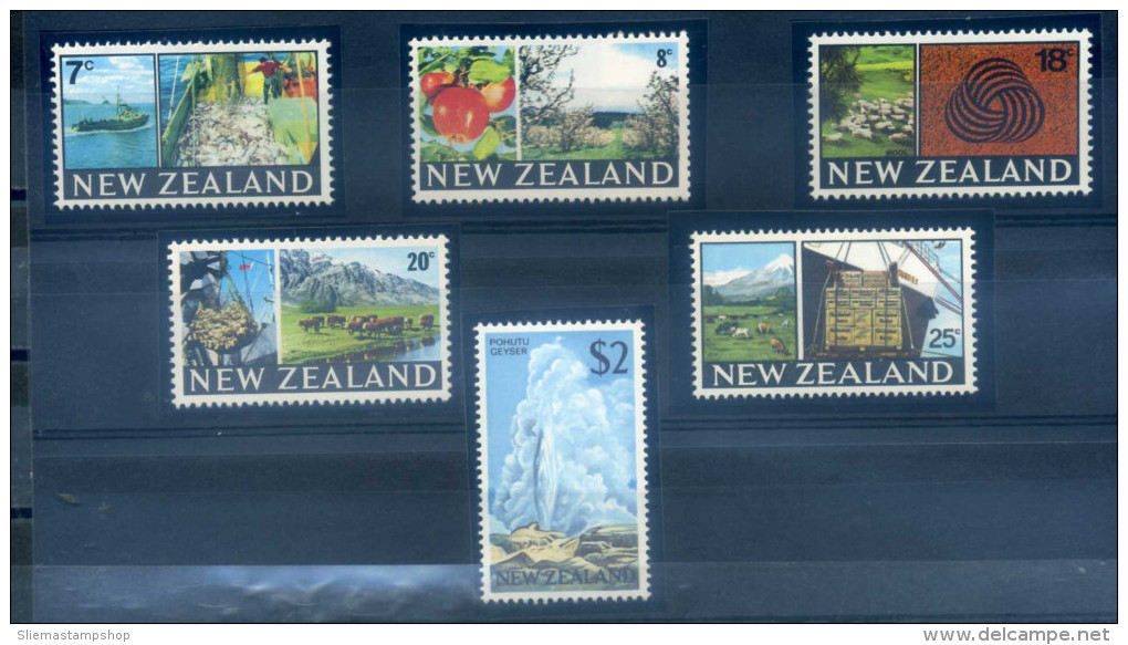 NEW ZEALAND - 1968 DEFINITIVES - Nuevos